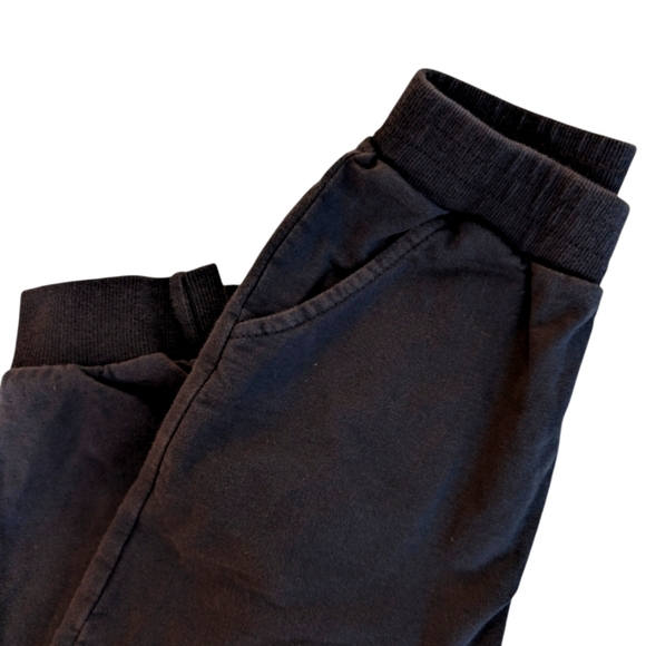 GFQLONG Boys Girls Cotton Active Jogger Sweatpants Kids Black Pants SZ 6-7 - Picture 5 of 5